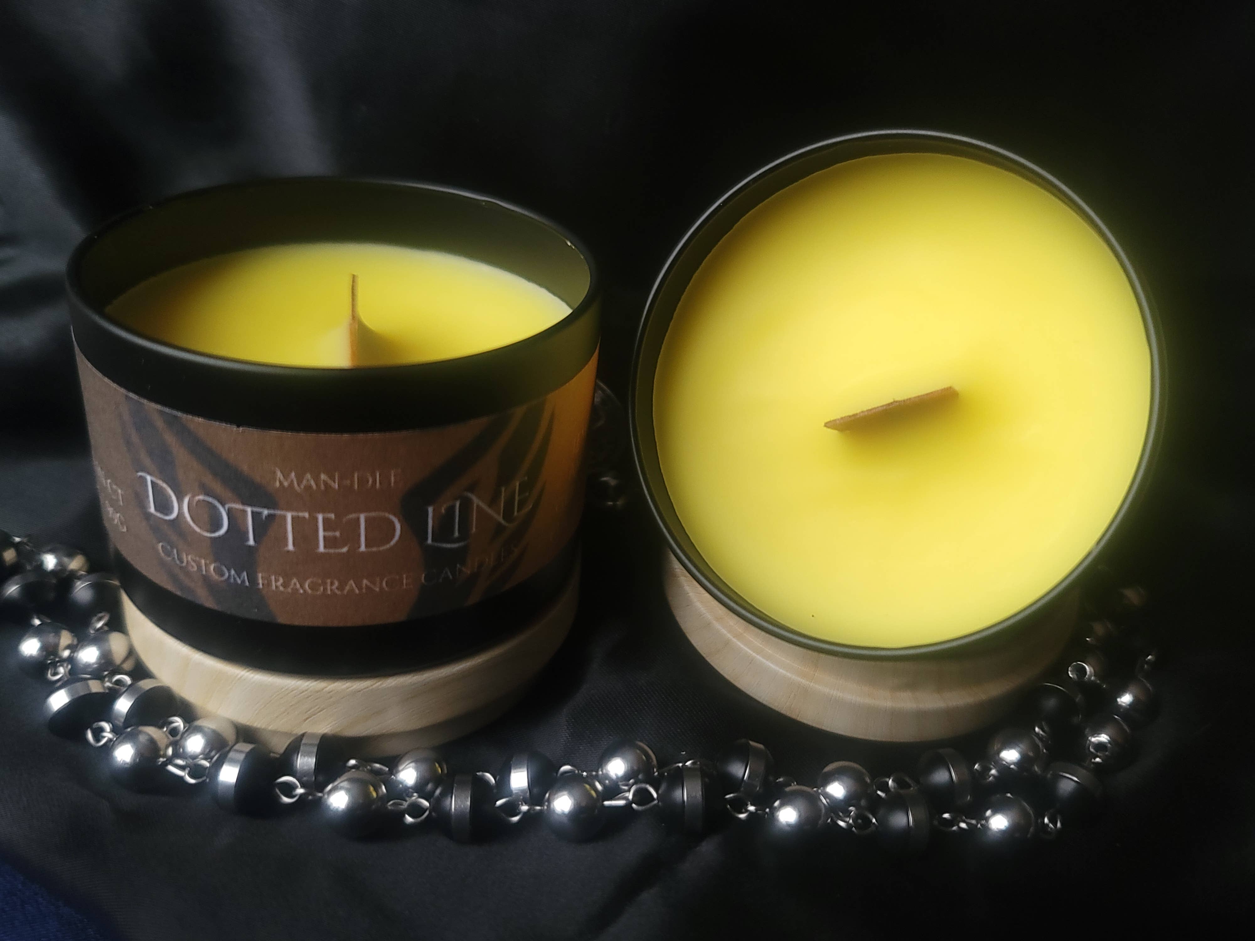 MAN-DLE - Wholesale Jar/Filled Candle - 🕯️ Dotted Line Candle2