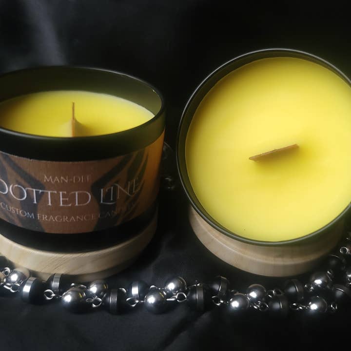 MAN-DLE - Wholesale Jar/Filled Candle - 🕯️ Dotted Line Candle2