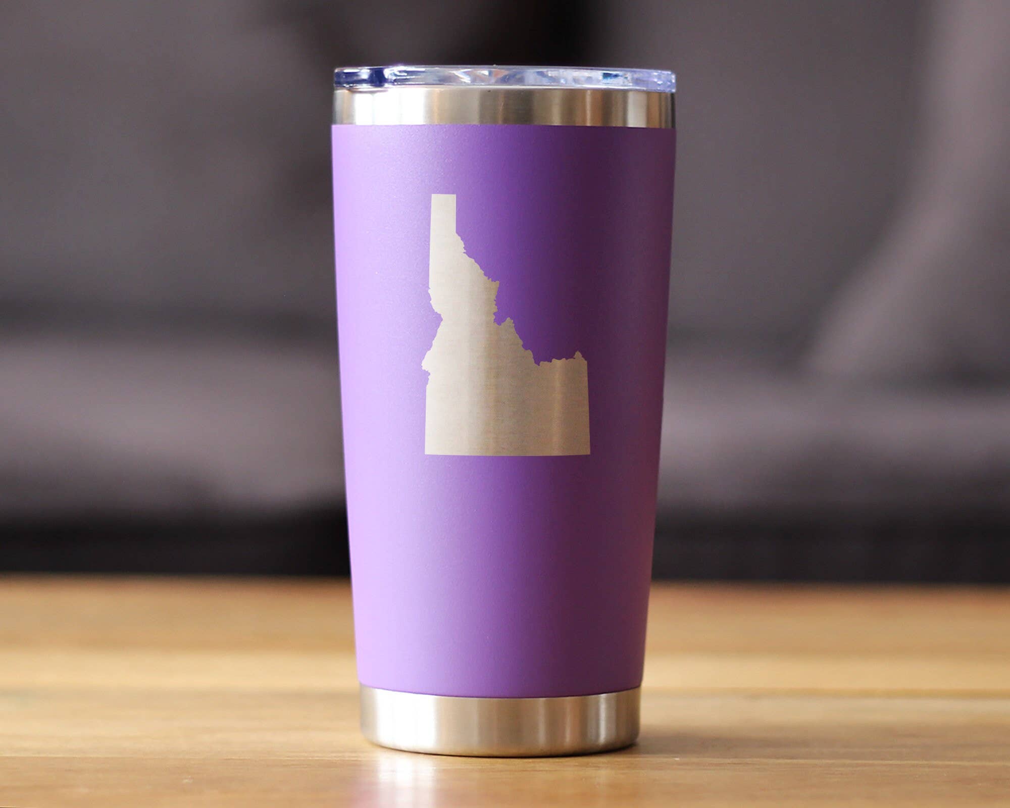 bevvee - Wholesale Insulated Mug/Tumbler - Idaho Outline Insulated Travel Tumbler - Idahoans Gifts3