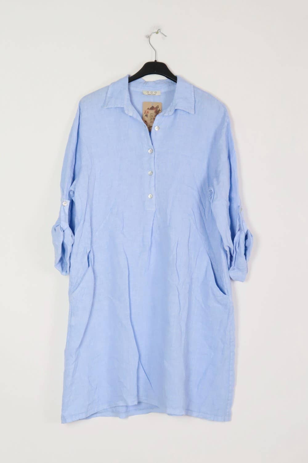 LÉA & LUC – Engroshandel Kjole - Dame – Korte kjoler i 100% hør REF. 135151