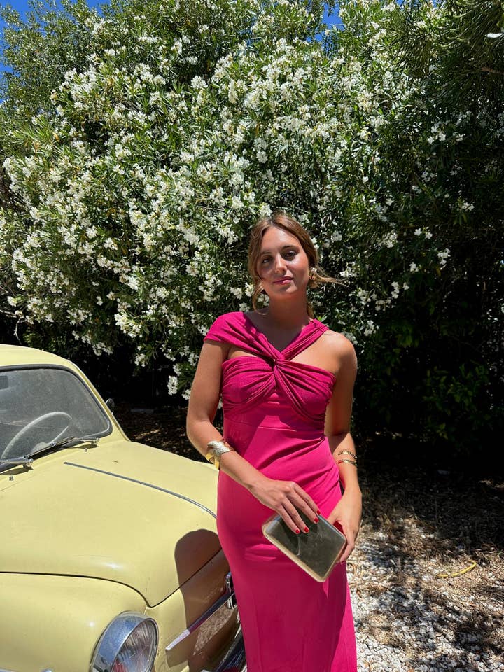 FUCHSIA Casablanca dress for wholesale on Faire1