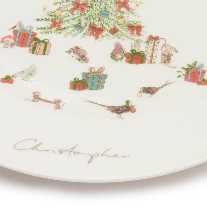 Sophie Allport – wholesale Dinner plate – Cosy Christmas China Side Plate1