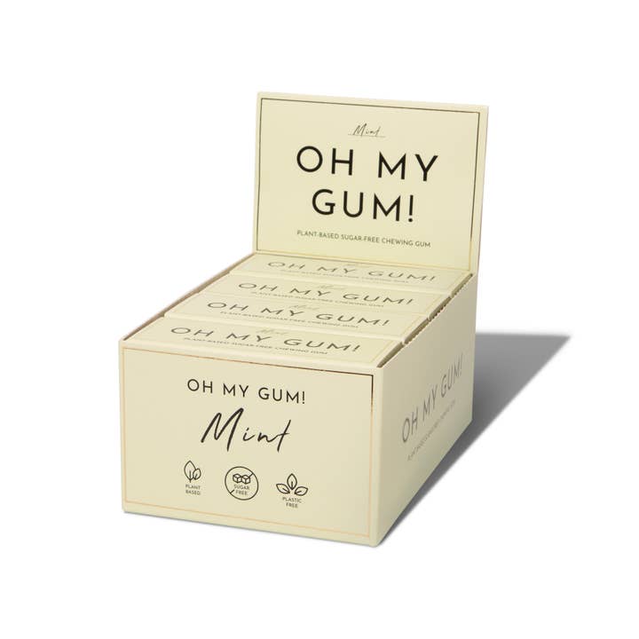 OH MY GUM! - Wholesale Chewing Gum - OH MY GUM! - MINT CHEWING GUM - PLANT-BASED SUGAR-FREE4