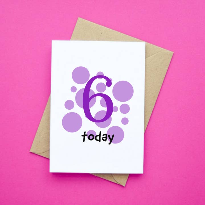 Age Card - Biglietto di compleanno per la vendita all'ingrosso da parte di Wonky Cards