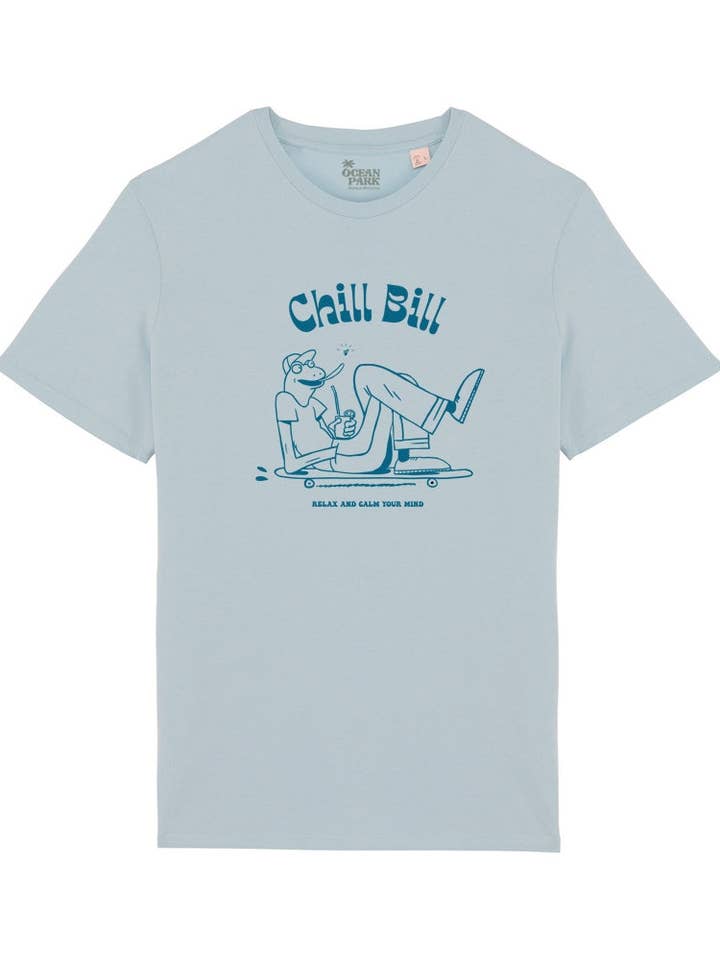 Camiseta Chill Bill hombre azul para venta al por mayor de Ocean Park