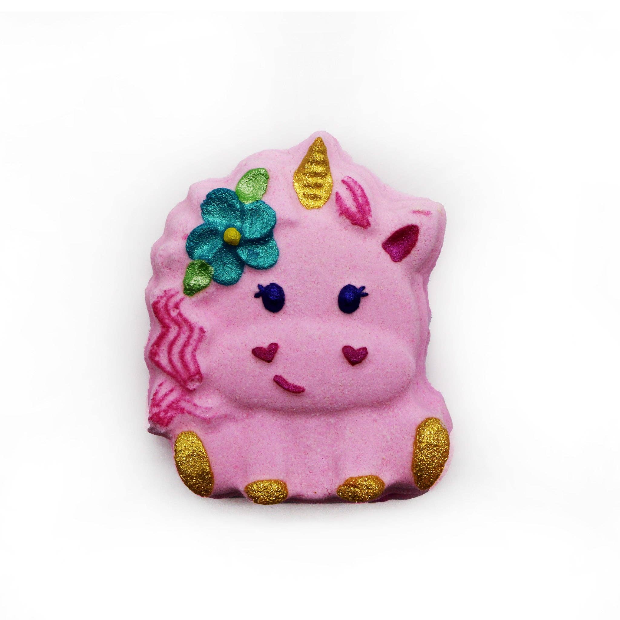 The Bomb Bar - Wholesale Bath Bomb/Fizz - Unicorn with Flower