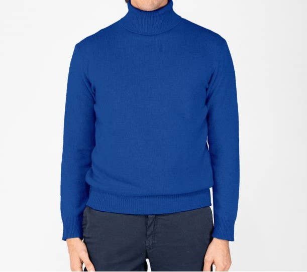 oonapua – Großhandel Strickpullover – Herren – Rollkragenpullover für Herren aus 100 % Kaschmir3