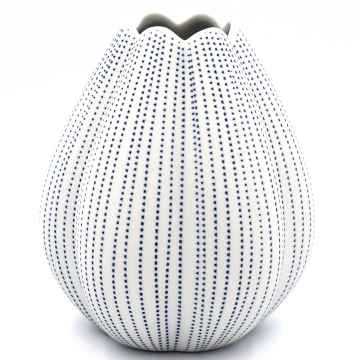 Art Floral Trading LLC - Wholesale Vase - Champa S - WO 26 Handcrafted Porcelain Bud Vase