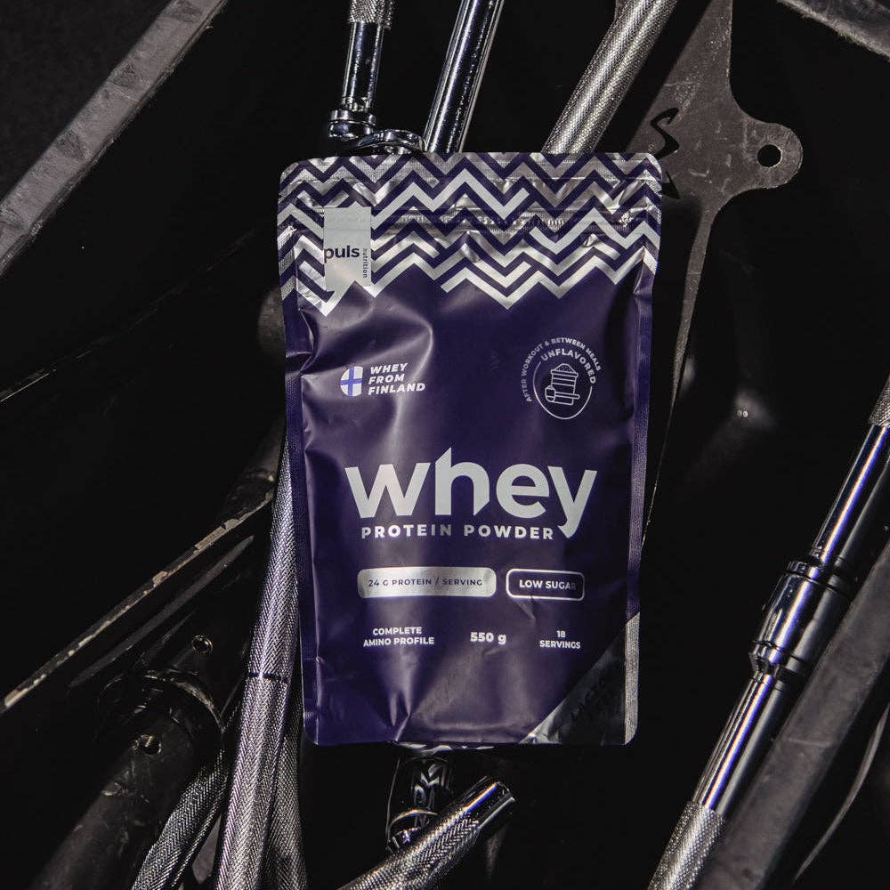 Puls Nutrition – wholesale Protein/superfood powder – WHEY PROTEIN Unflavored 550g LACTOSE FREE1