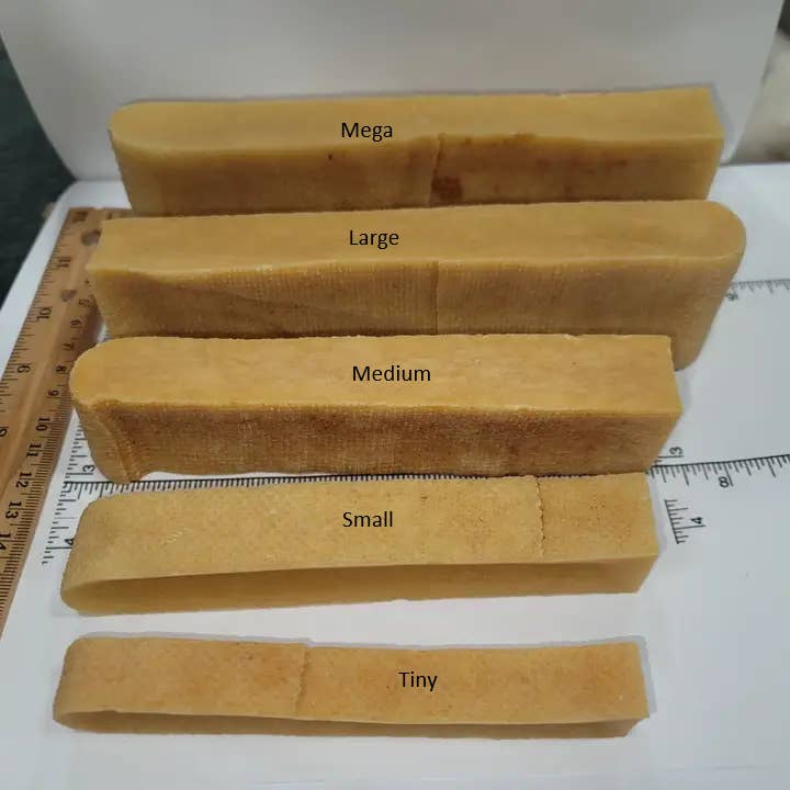 JUST Cheese Chews - Wholesale Pet Treats - Dog - Dog cheese chew: Large Himalayan Yak ~7oz ~205g each7