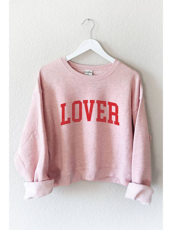 OAT COLLECTIVE - Wholesale Graphic Sweatshirt - Women's - LOVER Mid Graphic Sweatshirt