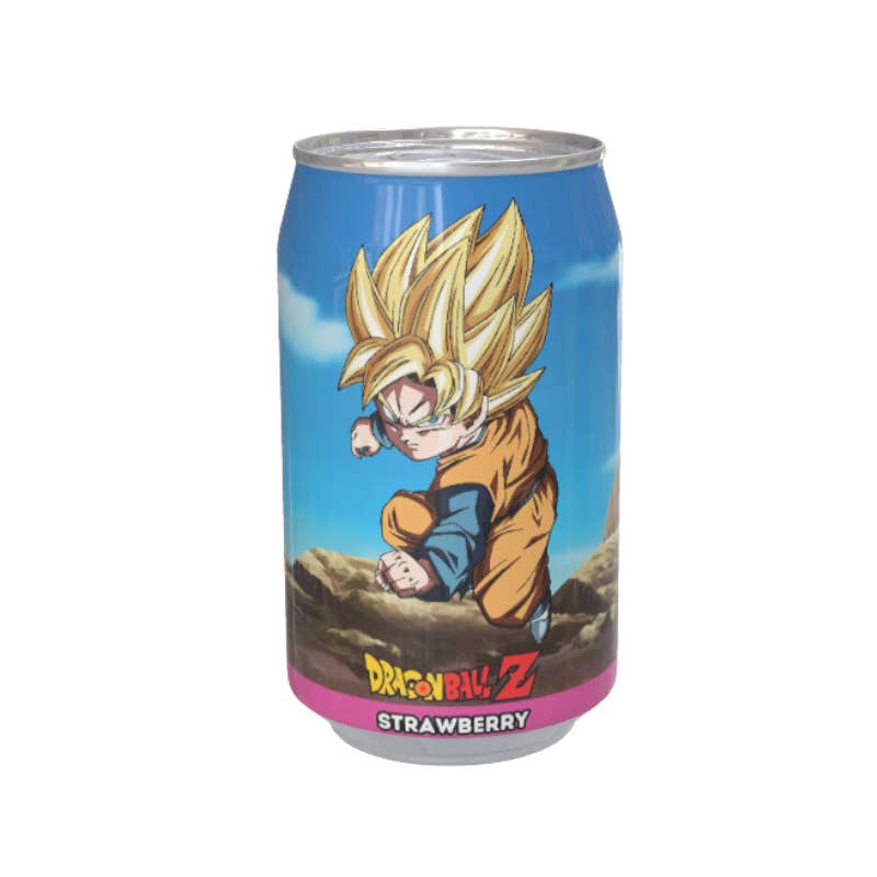 Kawaji – wholesale Soda/carbonated drink – Dragon Ball Z Goten Strawberry Flavour Soda Can 330ml