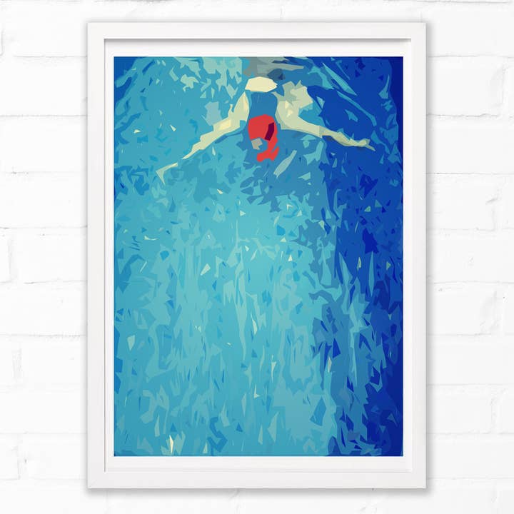 Impressão de natação por atacado de Cloud Cuckoo Design