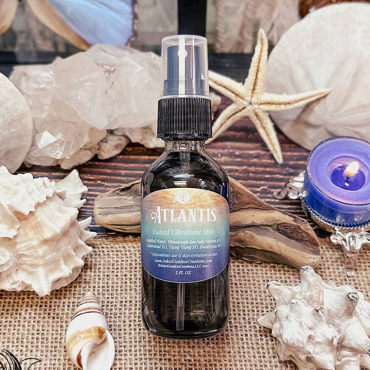 Atlantis Mist for Cleansed, Raised Vibrations for wholesale by Inked Goddess Creations
