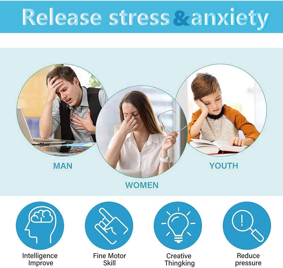 VIGOR - Wholesale Fidgetspeelgoed - Kinderen - VIGOR Dodecagon Fidgetkubus met 12 zijden tegen angst en stress6