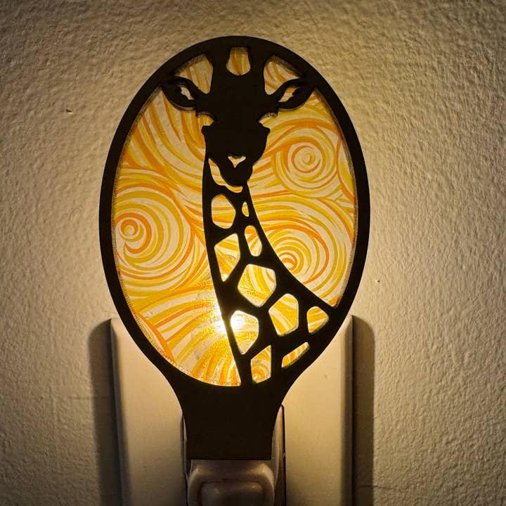 Decorative safari nightlights for kids rooms for wholesale by Tara’s Craft Room