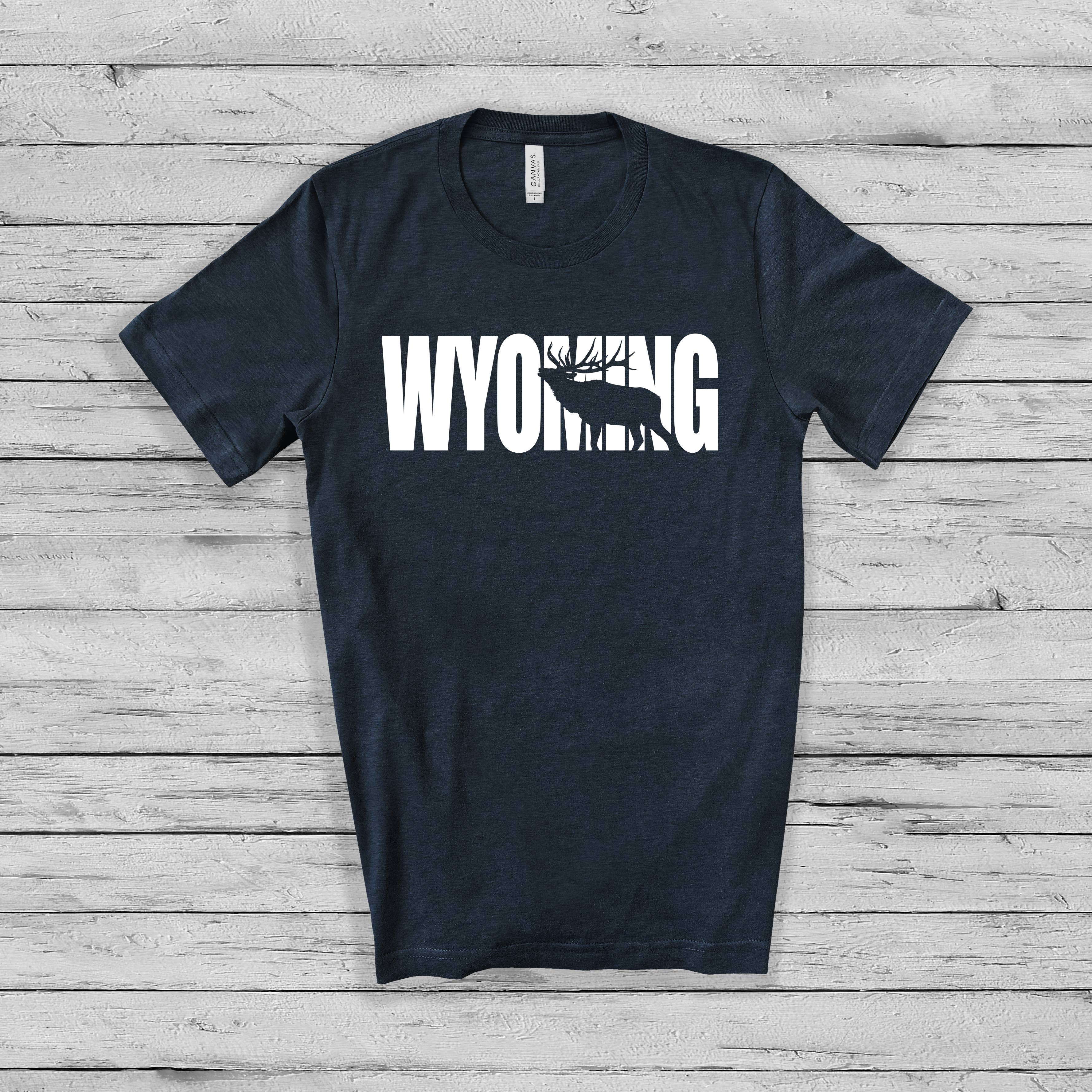 This Joyful Home - Wholesale T-Shirt (Graphic) - Unisex - Wyoming Elk T-Shirt2