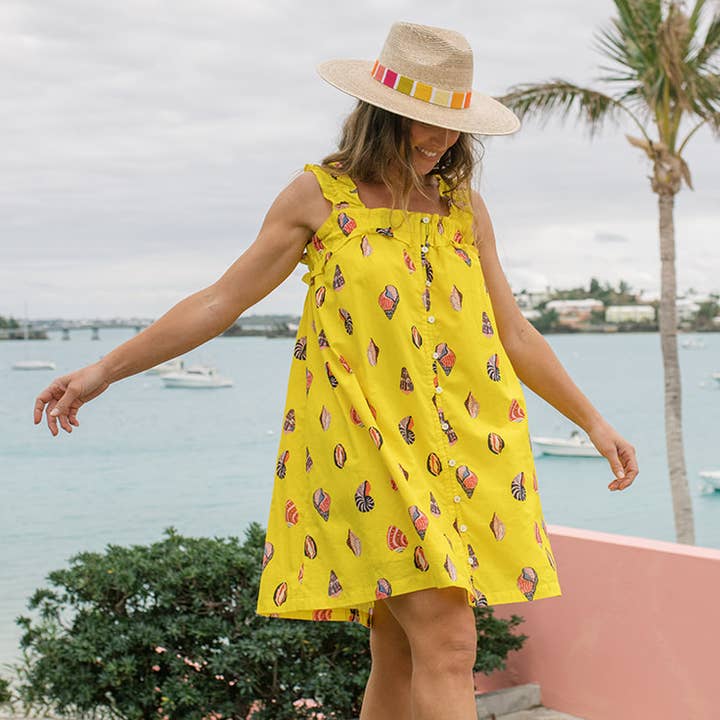 Sunshine Tienda - Wholesale Dress - Women's - Shell Pompano Dress