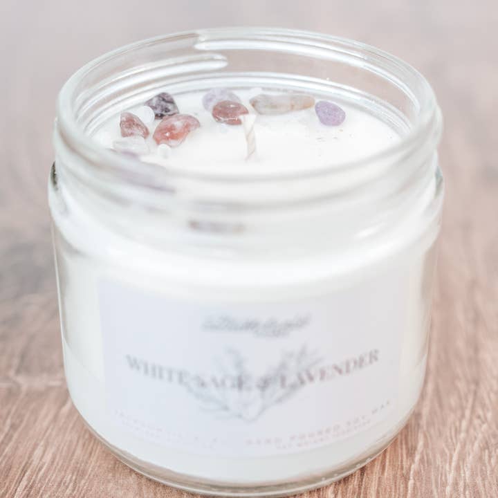 White Sage & Lavender Candle for wholesale by Candleleaf