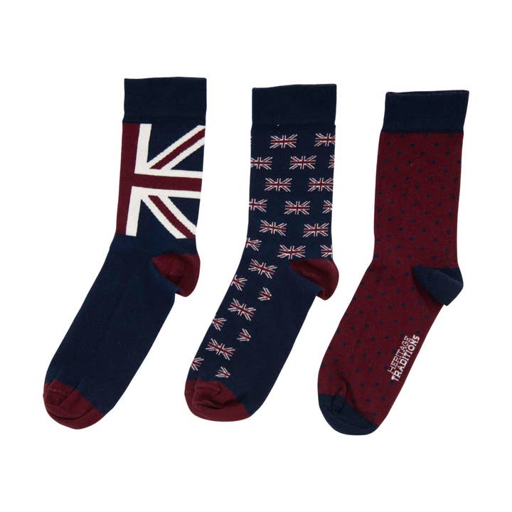 Heritage Traditions - Wholesale Socks – Unisex - 3 Pack Heritage Socks9