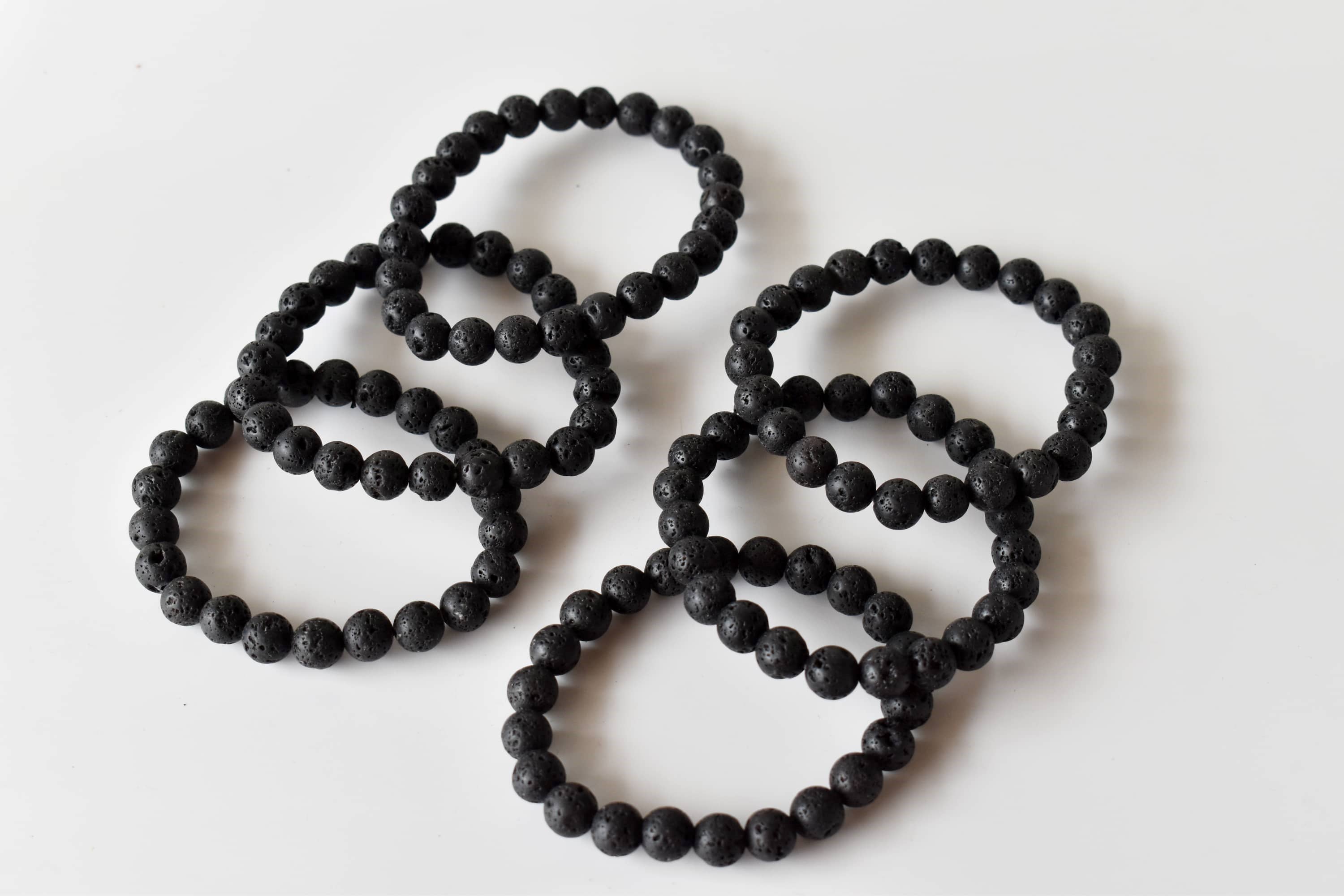 Soothing Crystals - Wholesale Beaded bracelet - Crystal Bracelet | Lava Bracelet | Healing Gemstone Bracelet3