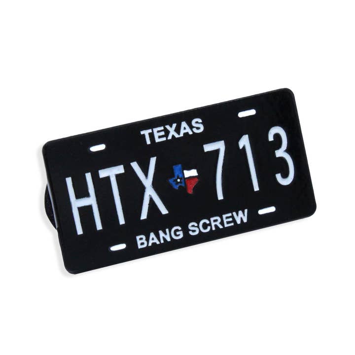 Bang Screw License Plate for wholesale by JU+DESIGN