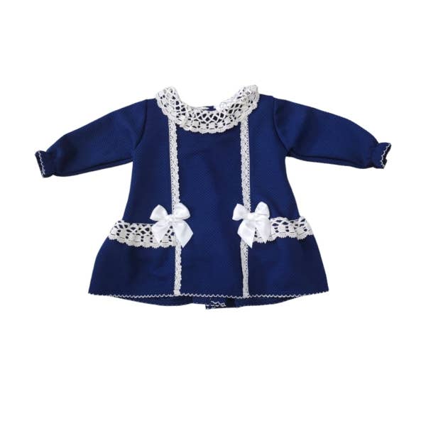 Cotton Socks - Vente Robe – bébé - Robe piquée avec dentelle 100 % coton1