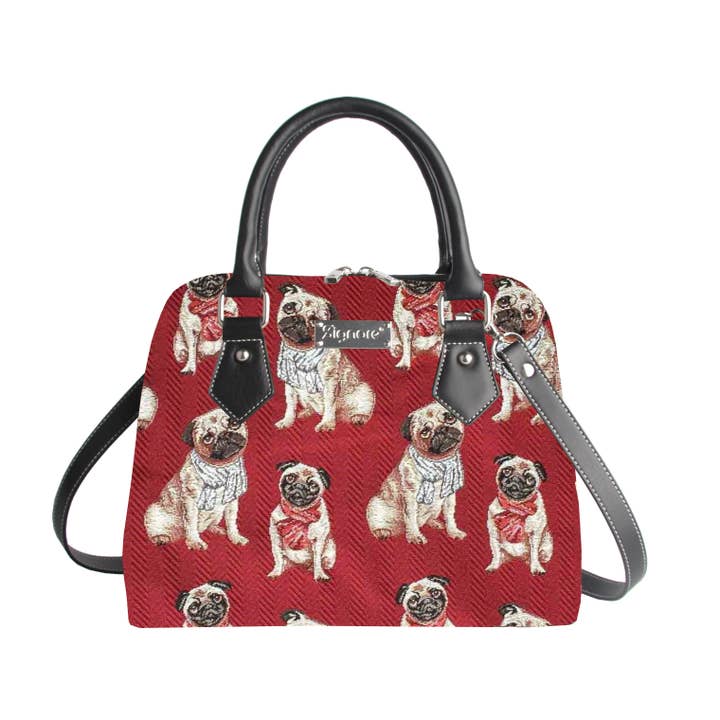 CONV-PUG | Sac à main convertible avec poignée supérieure pour la vente par SignareArt