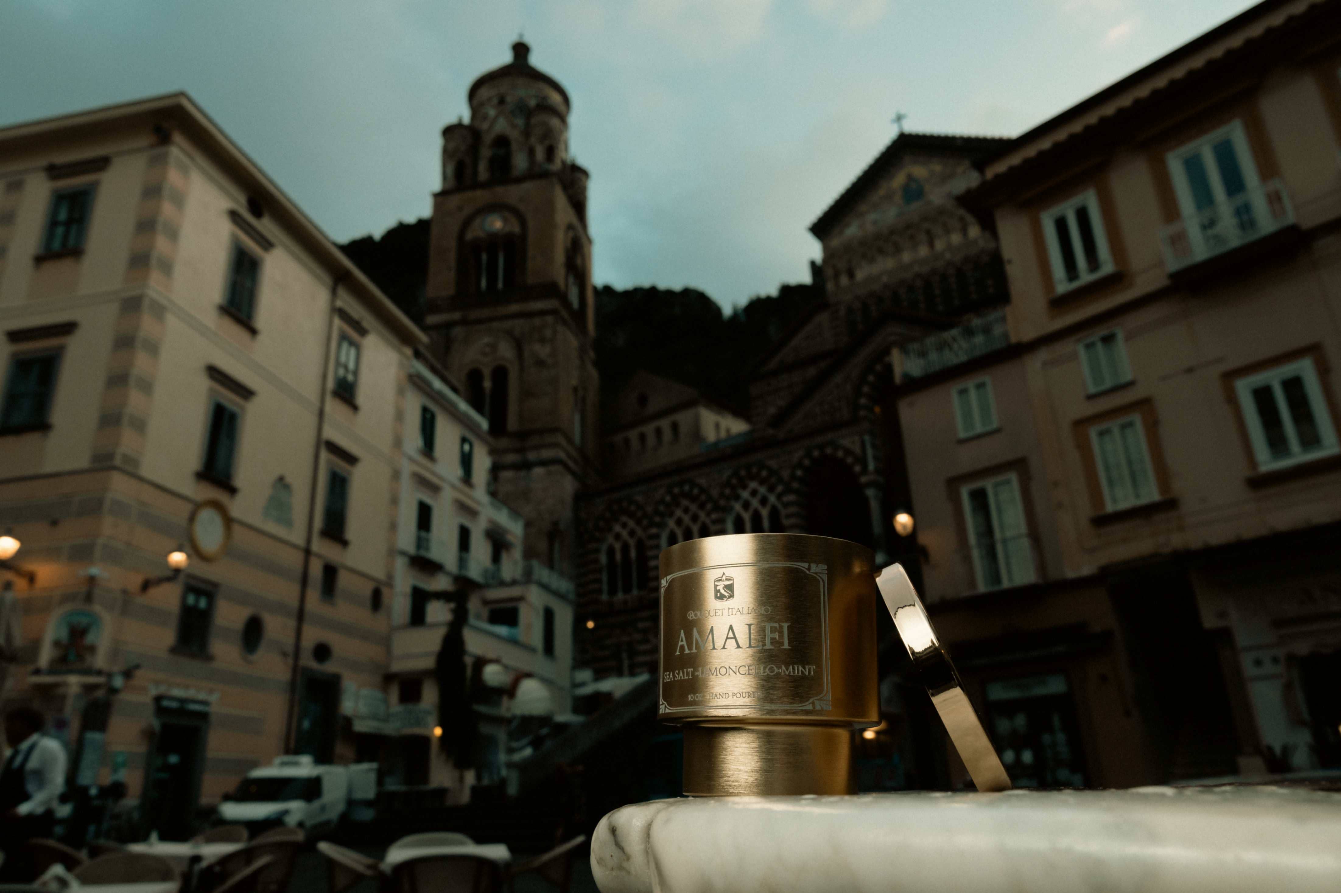 BouquetItaliano – wholesale Jar/filled candle – Amalfi Luxury Scented Candle – Italian Coastal Inspired22