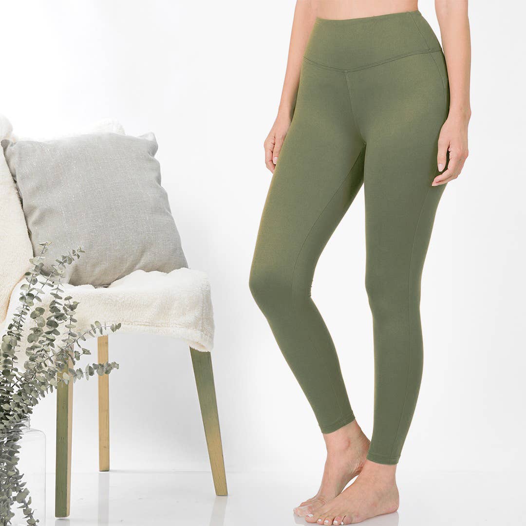 42POPS - Wholesale Athletic/Lounge Leggings - Women's - ",,..._ Waistband Full Length Leggings29