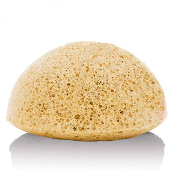 Orglamix - Wholesale Bath Pouf/Sponge - Turmeric Konjac Sponge | For Sensitive + Dull Skin Brightens2