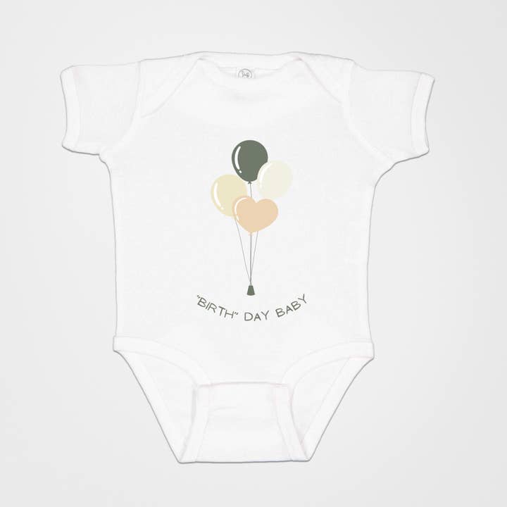 "Birth" day Baby Bodysuit for wholesale by Bella Eve
