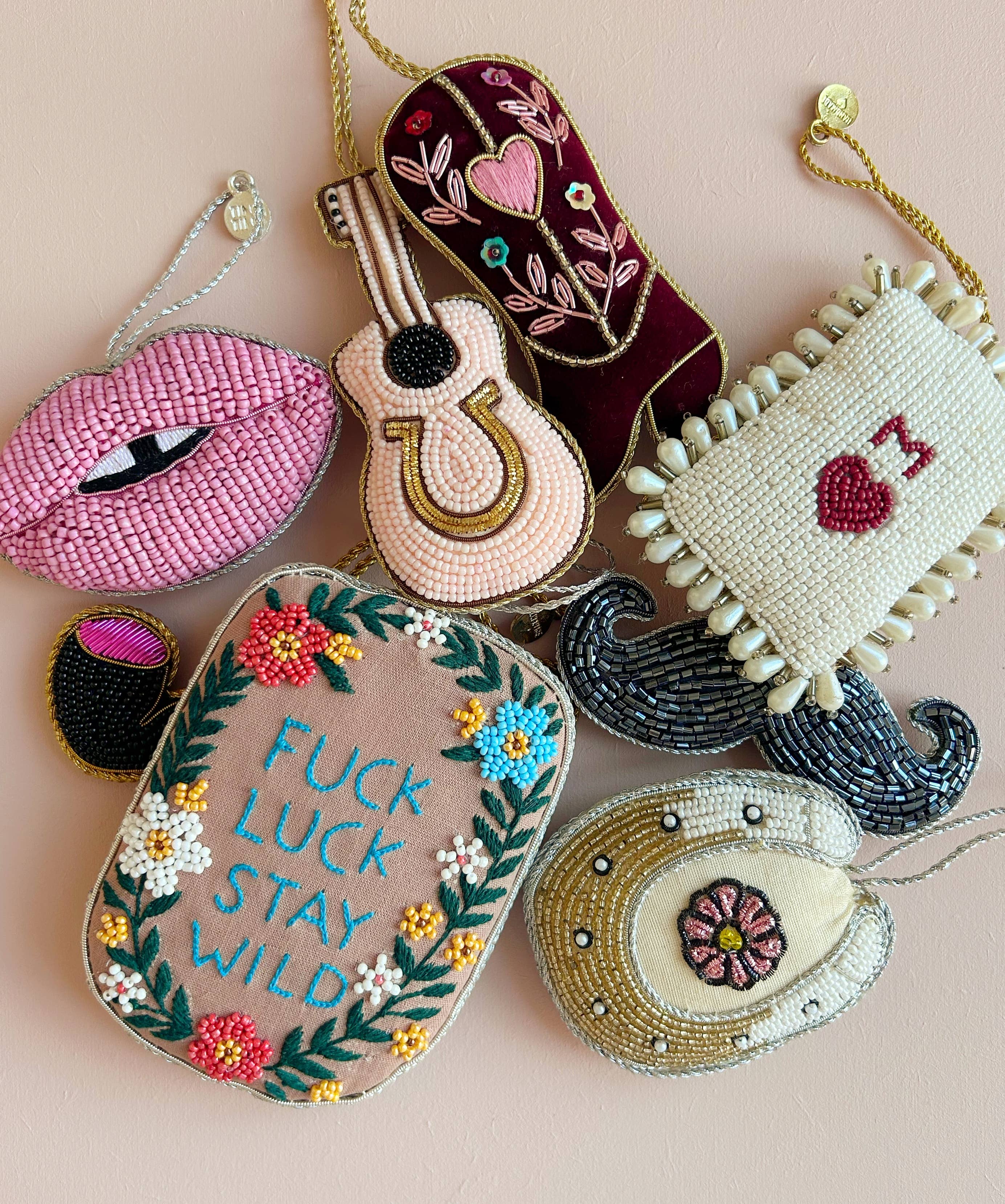 Tinytiny.dk - Vente Décoration de Noël - Ornement fait main MÈRE DES CŒURS2