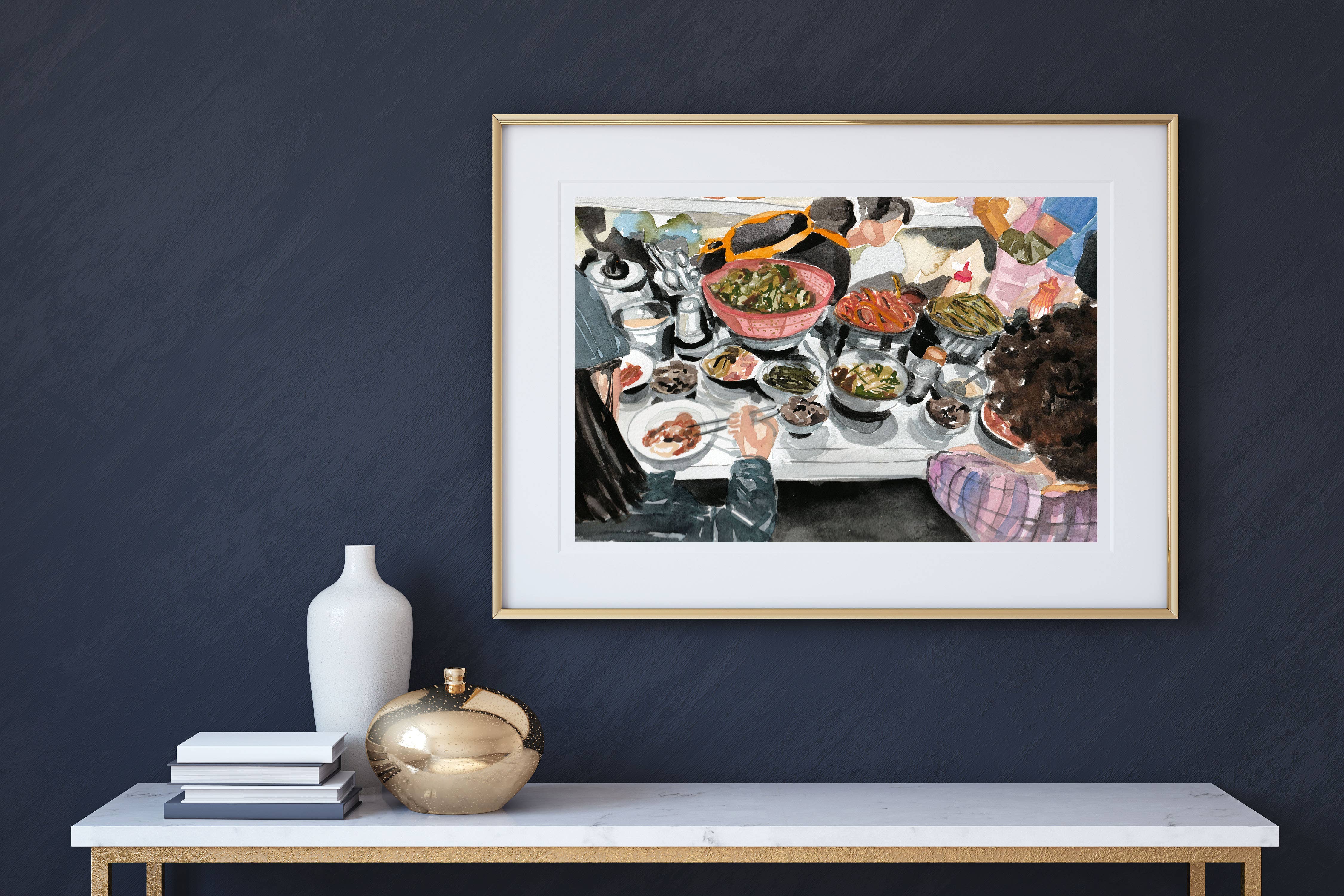 Medjool Studio Art Print Shop - Wholesale Art Print - Korean Street Food III, Korean Art Print5