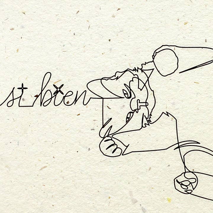 Cosette et les lys - Wholesale Love Card - So good with you — Correspondence card1