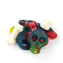 Long Island Candy Factory - Wholesale Gummy - Gustafs Skull And Bones 2.2 Pound Bag