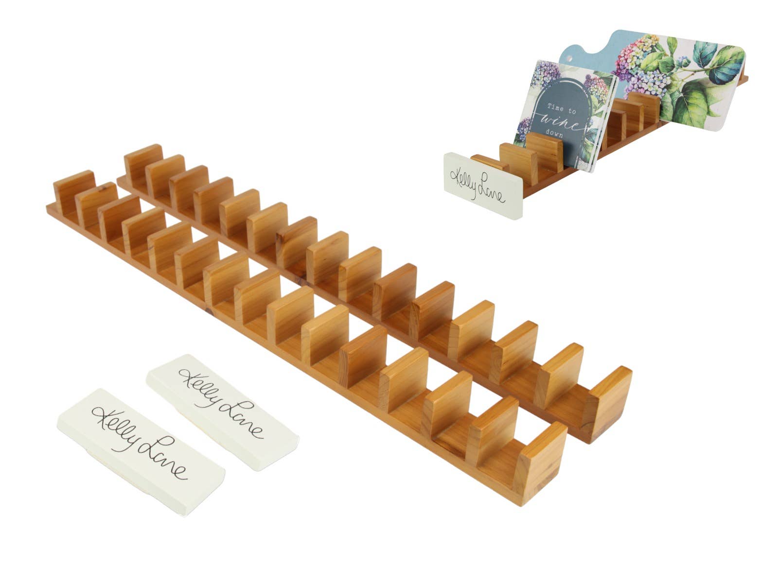 Cubby House by Malmar - Vente Support/étui pour présentoir - Présentoir en bois de 60 cm pour sous-verres et plaques0