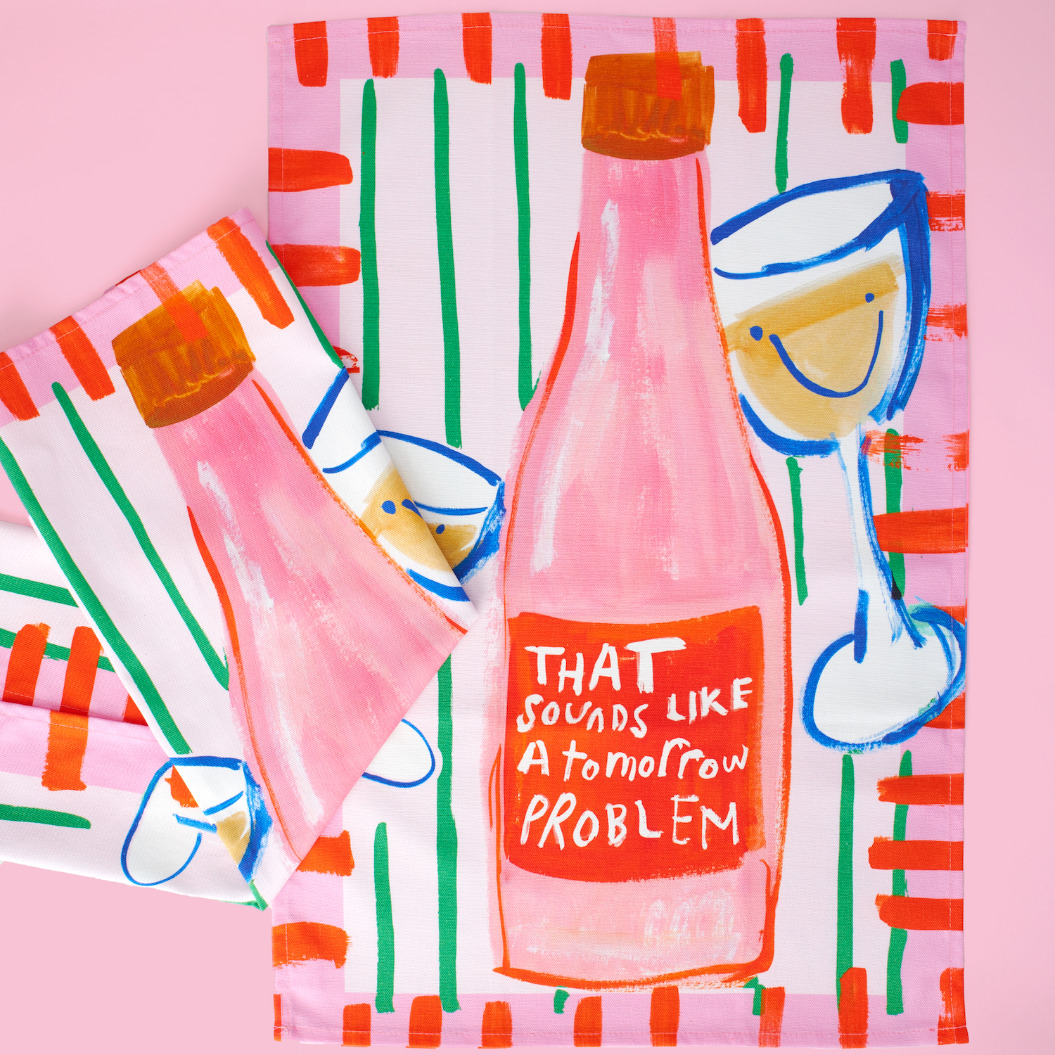 Eleanor Bowmer - Wholesale Tea Towel - That Sounds Like a Tomorrow Problem Tea Towel2