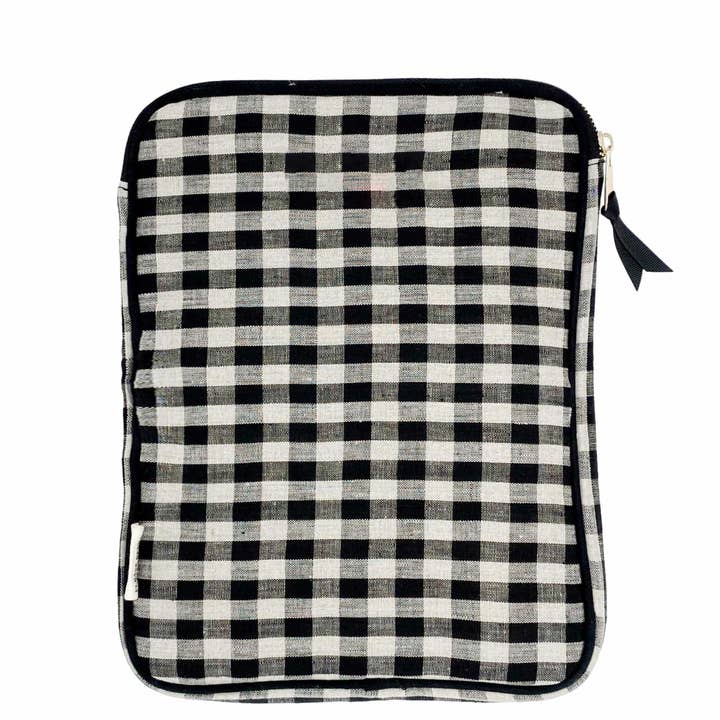 Bag-All - Wholesale Laptop/Tablet Case - Women's - Tablet Case 11", Charger Pocket, Gingham
