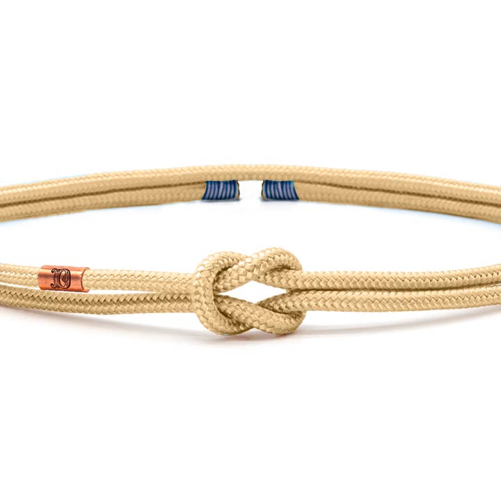 The Beige Garcette (FOR RESTOCK ONLY) for wholesale by La Ceinture du Marin
