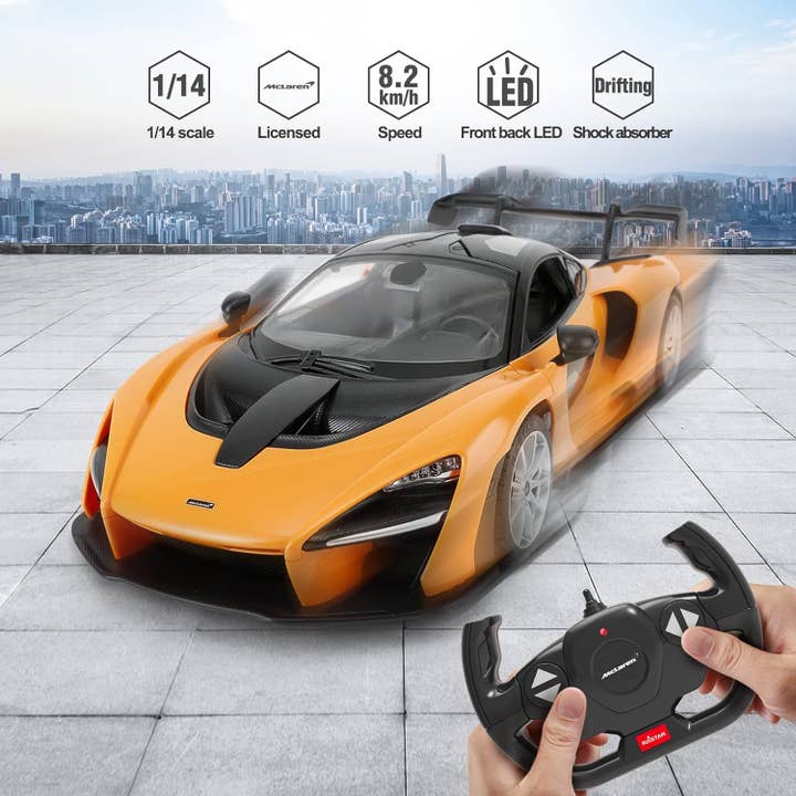 AZ Trading & Import (Toys, RC Toys & More) - Wholesale Toy Car/Truck - Kids - 1:14 Mclaren Senna RC Model Cars 2.4G Orange2