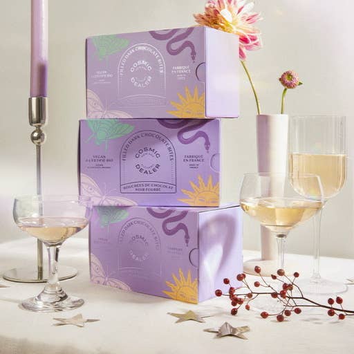 Cosmic Dealer - Wholesale Chocolate Box - Box of 14 Chakra chocolates