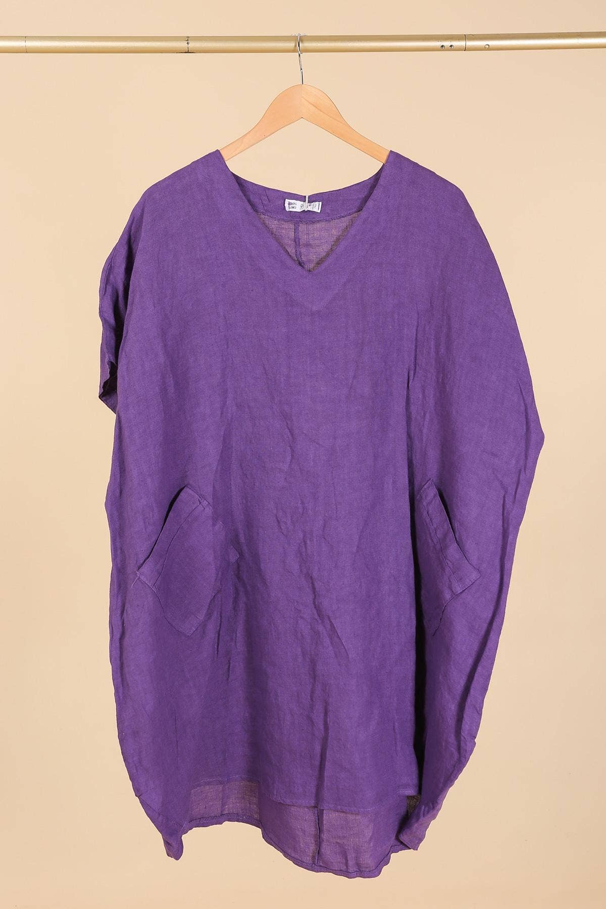 la maison des fibres naturelles - Wholesale Tunic - Women's - Tunic 62804 100% linen made in Italy19