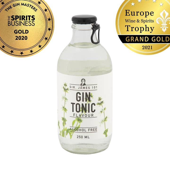 Sir. James 101 Gin Tonic | 4-pack for wholesale by Better Rhodes