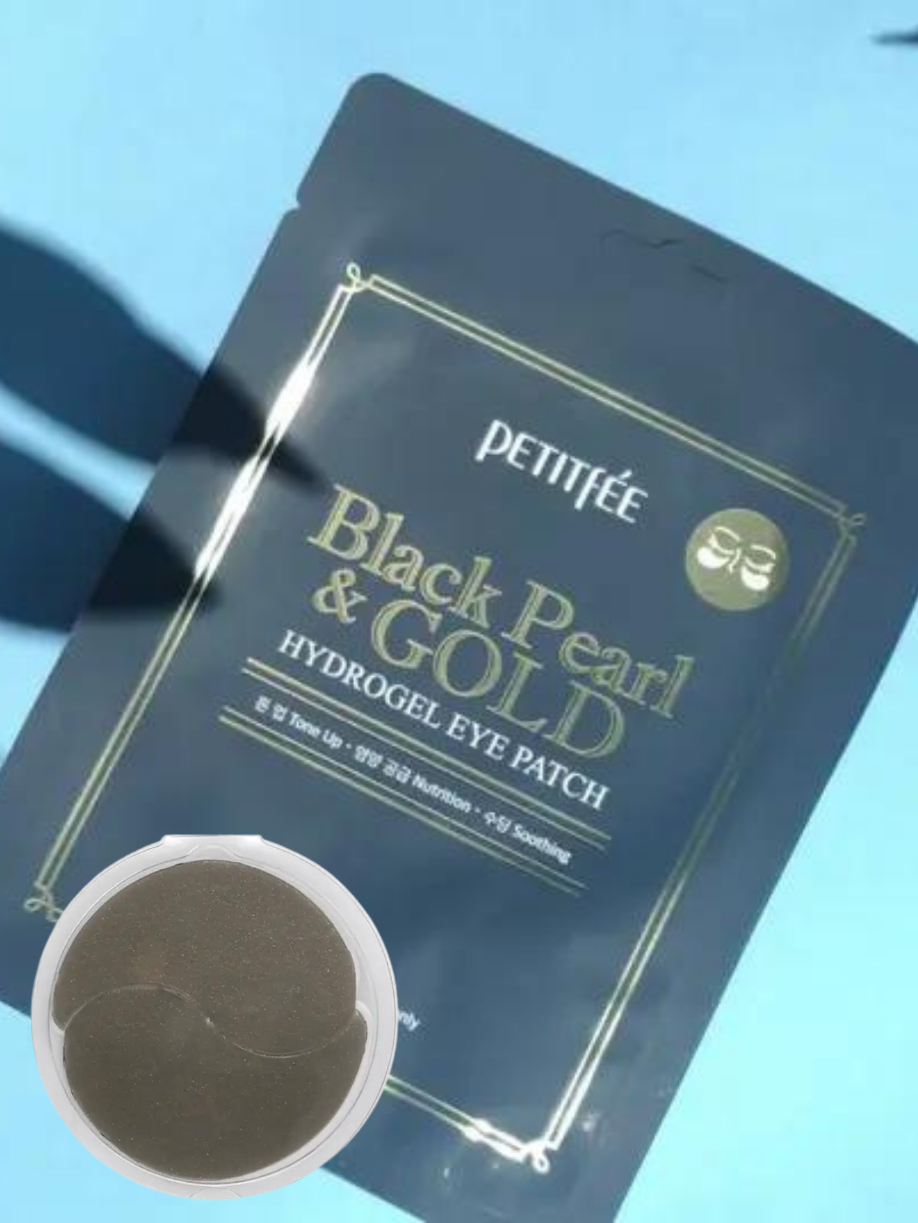 Best Beauty Group - Wholesale Eye Treatment Mask - PETITFEE 24k Gold Collagen Black Pearl Hydrogel Eye Patch6
