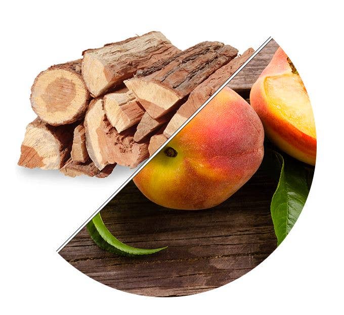 Flamagic - Wholesale Grillgereedschap voor buiten - Snoeihout van perzik voor roken, 900 g zak2