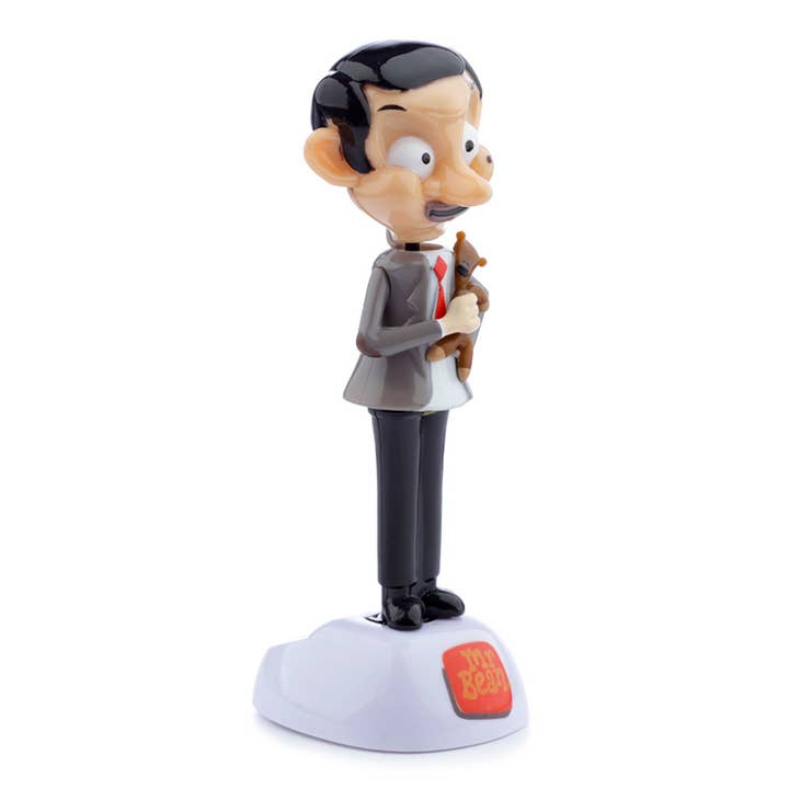 Puckator Ltd – wholesale Ornament – Mr Bean with Teddy Solar Pal1