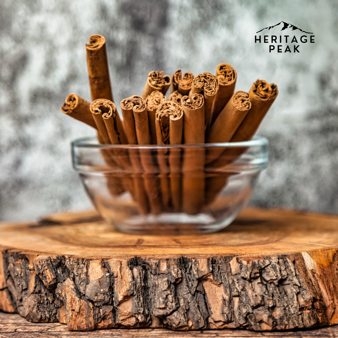The Heritage Peak - Wholesale Dried Spice - Organic Ceylon Cinnamon Sticks 1.06oz (Cinnamomum Verum)3