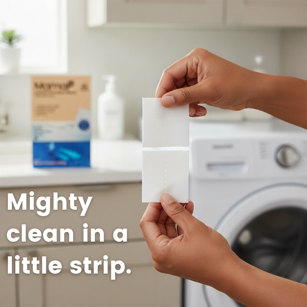 MamaP - Venta al por mayor Cápsulas/ polvos de detergente para ropa - Hojas de detergente para la ropa sin SLS para pieles sensibles5