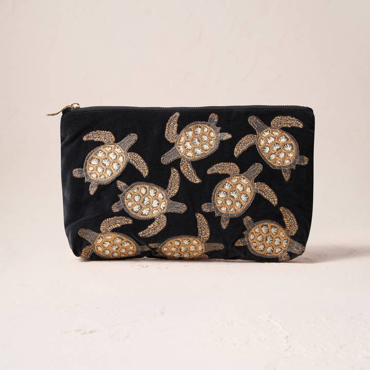 Elizabeth Scarlett Ltd - Wholesale Pouch - Women's - Turtle Conservation Everyday Pouch